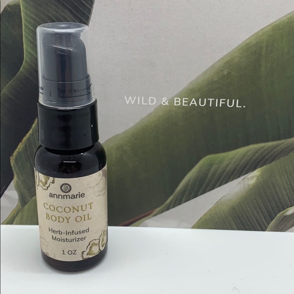 NWT Annmarie Coconut Body Oil- Travel Size
